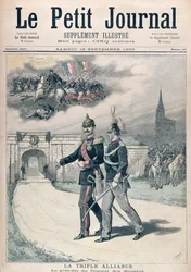 La Triplice Alleanza, illustrazione da 